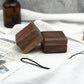 Single Hole Ring Storage Wooden Box for Jewelry Display