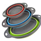 3Pcs Collapsible Colander Food Strainers Set