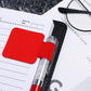 6Pcs Self-adhesive Elastic Loop Pen Holder for Notebooks and Tablets