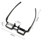 Lazy Horizontal Reading Glasses