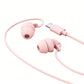 Wired Sleep Headphones in Ear Ultra Lightweight for Side Sleeper with Type C