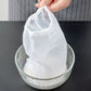 6Pcs Micron Reusable Nylon Fine Mesh Food Filter Bag for Nut Milk Coffee