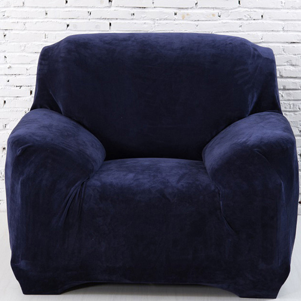 Velvet Plush Stretch Couch Cover