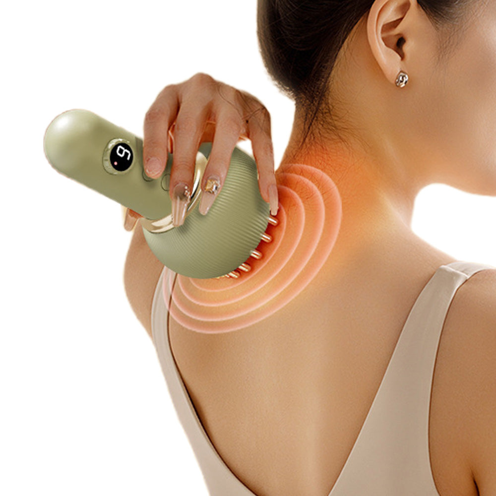 Electric Cupping Gua Sha Massager Meridian Massage Brush