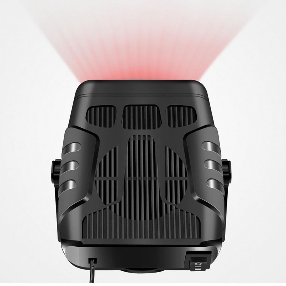Adjustable Car Warmer Cool Fan Defogger Windscreen Defroster