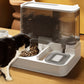 2-in-1 Automatic Feeder Food Water Dispenser