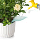9Pcs Plant Pot Watering Funnel Color Leaf Plant Watering Devices Watering Spikes Plant Leaf Shape
