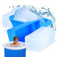 4Pcs Ice Bath Ice Block Mold Extra Large Silicone Ice Box Large Ice Grid Mould