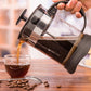 Kitchen Press Espresso Tea and Coffee Maker with Triple Filters