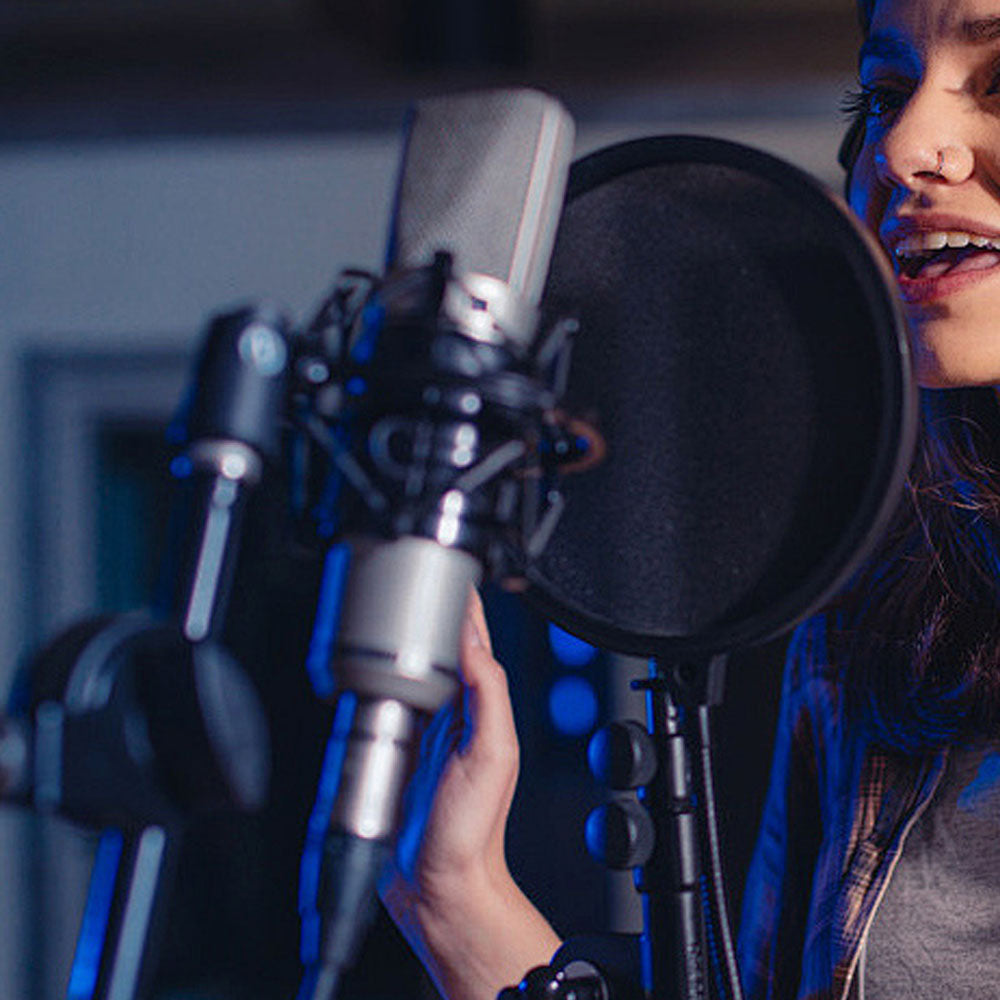 USB Condenser RGB Gaming Microphone with Tripod Stand