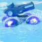 2.4GHz 4WD Amphibious Remote Control Stunt Car Boat with Water Gun Toy