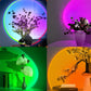 Sunset Lamp Projector with APP and Remote Control for Bedroom-RGB Straight Tube