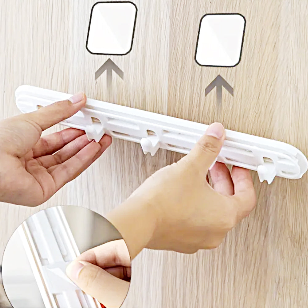 2Pcs Telescopic Retractable Hook for Sliding Pantry Organization in the Kitchen