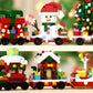 Christmas Building Blocks Set Xmas Building Figures DIY Stocking Stuffers