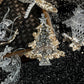 Christmas Acrylic Snowflake Hanging Ornament XMAS Tree Decoration Pendant