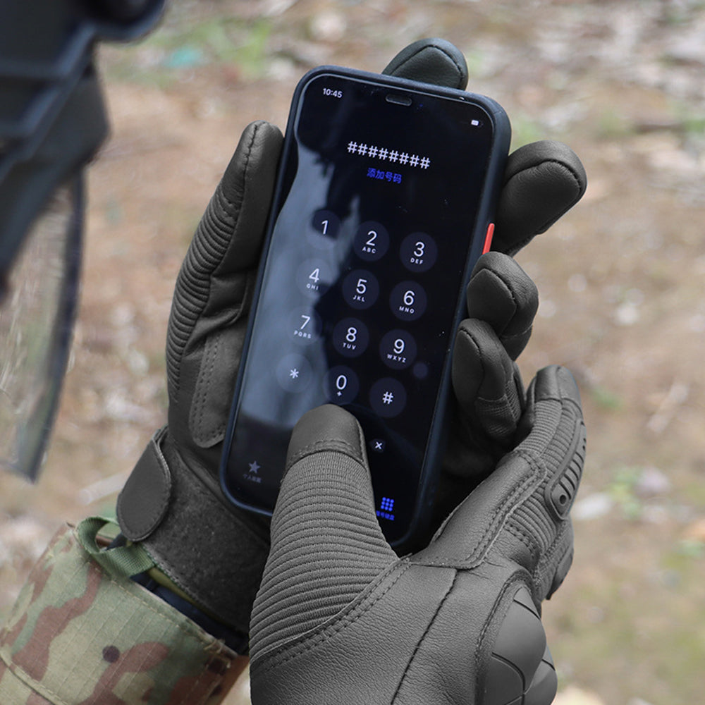 Motorcycle Gloves Touch Screen Hard Knuckle Tactical Gloves
