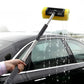 4-Section Car Wash Brush with Soft PVC Bristles Windshield Squeegee Car Wash