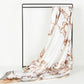 90cm Square Head Scarf Printed Satin Hair Scarf Bandanas for Women