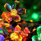Outdoor Solar String Flower Lights Fairy Lights for Garden and Christmas Decoration