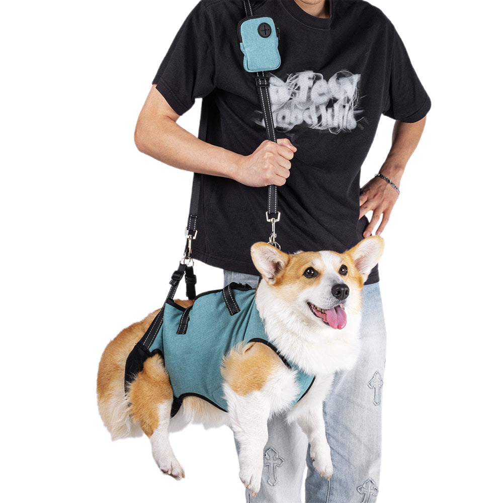 Pet Sling Carrier Bag Dog Puppy Lift Harness Vest Travel Tote Shoulder Bag