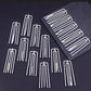 50Pcs 4 Prong Stainless Steel Pinch Pleat Curtain Hooks for Pleated Curtains