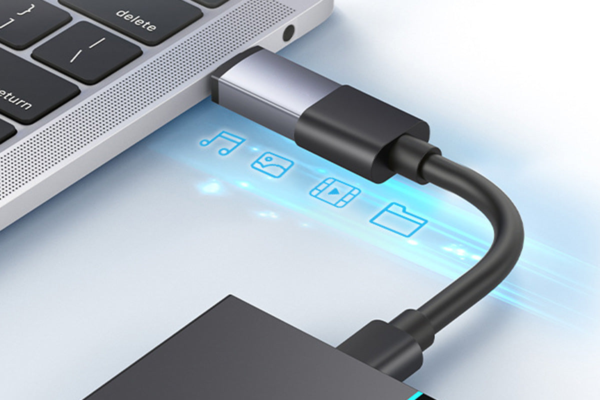 USB to Type C Adapter OTG Portable Converter Compatible with MacBook iPad Pro Samsung