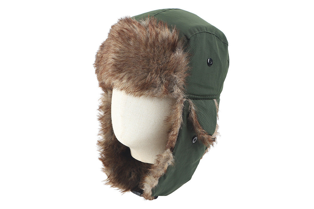 Winter Trapper Hat Warm Faux Fur Trooper Russian Bomber Eskimo Pilot