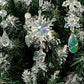 18Pcs Hanging Acrylic Christmas Snowflake Icicle Drop Ornaments for Xmas Tree