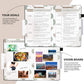 2024 Weekly Monthly A5 Planner with Tabs and Inner Pocket