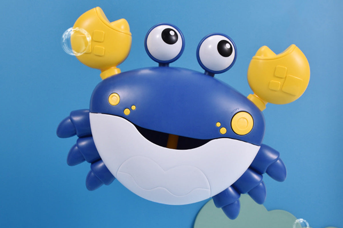 Crab Bubble Machine Bath Toy with Music for Little Ones Bath Time Fun