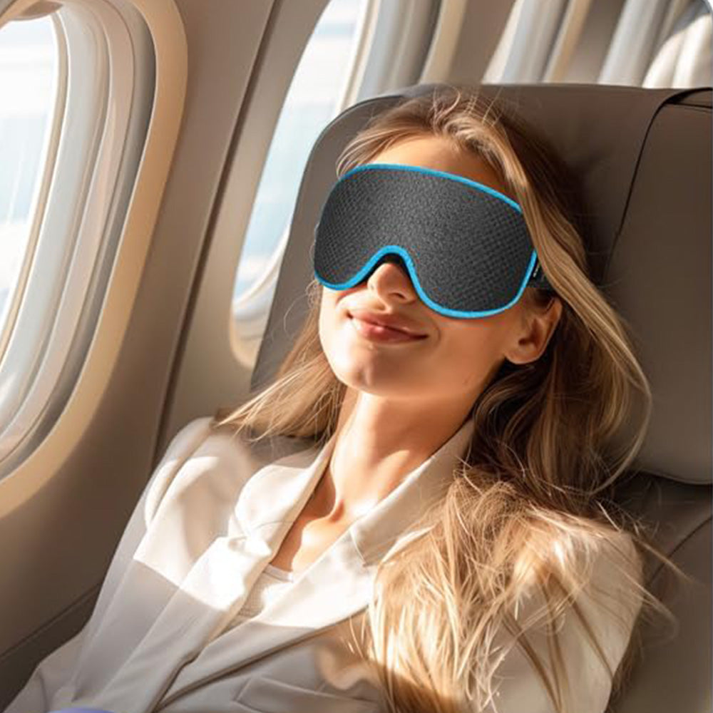 3D Blackout Eye Masks Soft Breathable Sleep Mask for Travel