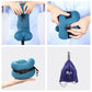 2Pcs U-Shaped Memory Foam Travel Sleeping Neck Support Pillow