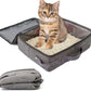 Foldable Portable Travel Litter Box for Cats Waterproof Lightweight & Easy to Clean