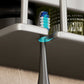 Space Metal Toothbrush Holder Wall Mounted Toothpaste Bathroom Rack with Cups