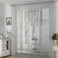 100x200cm Shimmer Tassel String Door and Window Divider Curtain