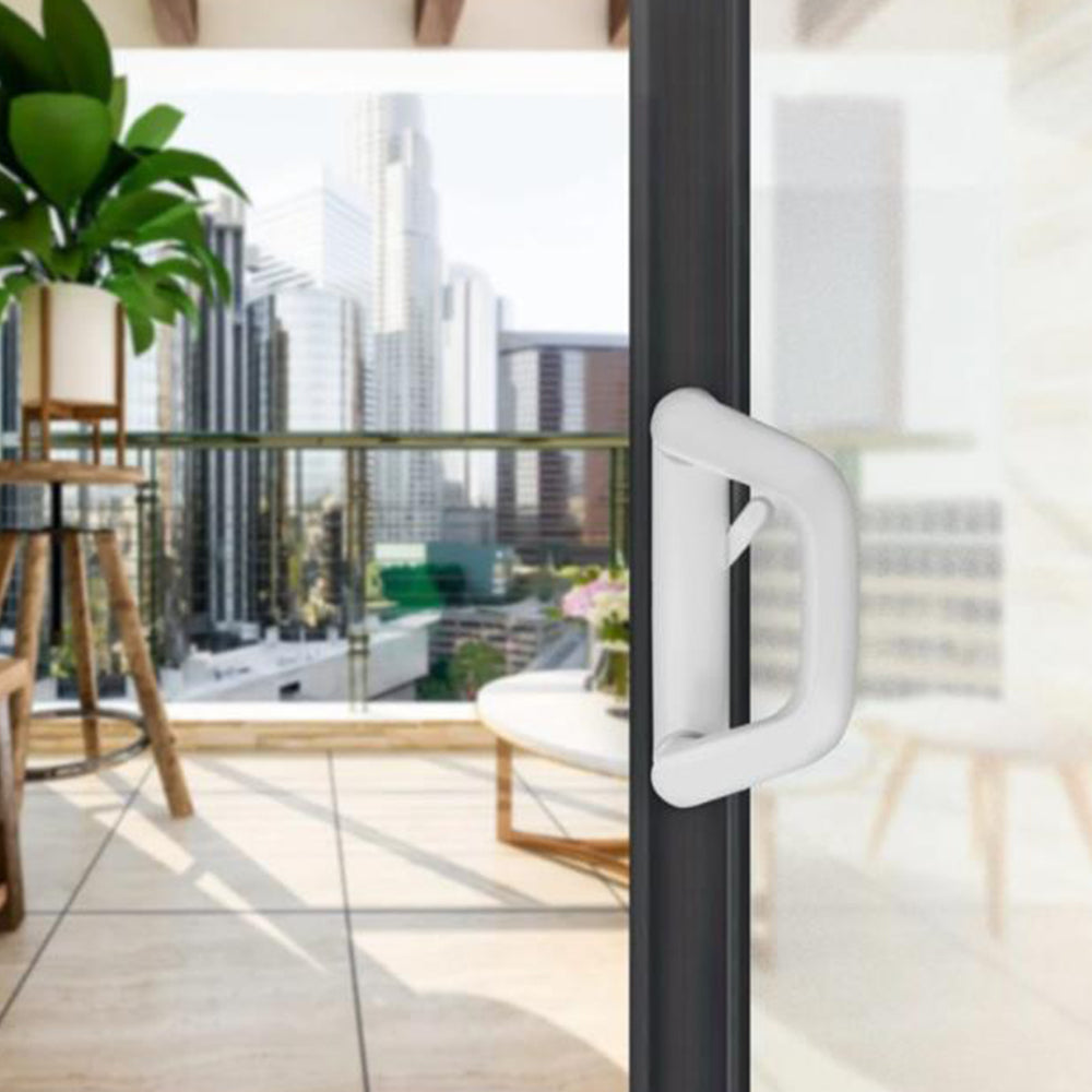 Sliding Door Lock Handle Security Door Locks Set with Keys