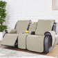 Water Resistant Non-Slip Split Recliner Couch Cover-2-Seater