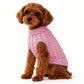 Puppy Dog Jumper Winter Warm Knitted Sweater Pet Clothes for Small Dogs Coat-Pink
