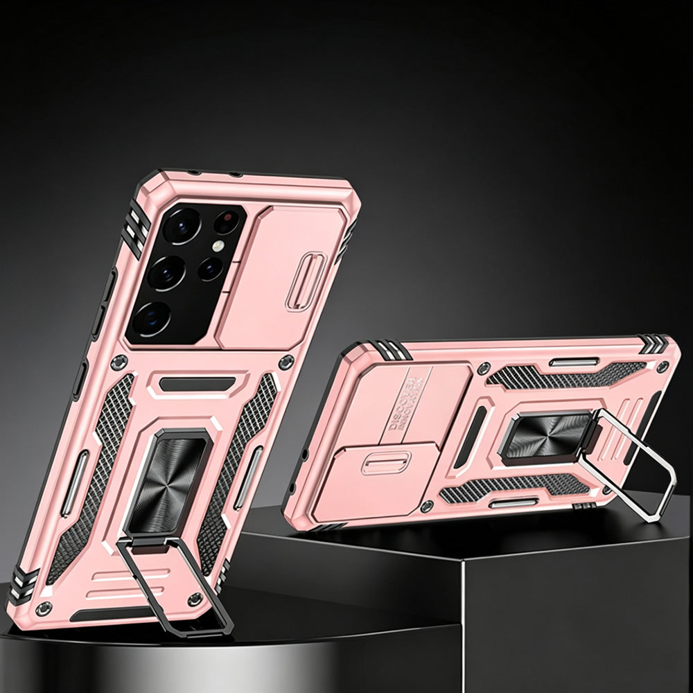 Heavy Duty Ring Stand Phone Case for Samsung Galaxy