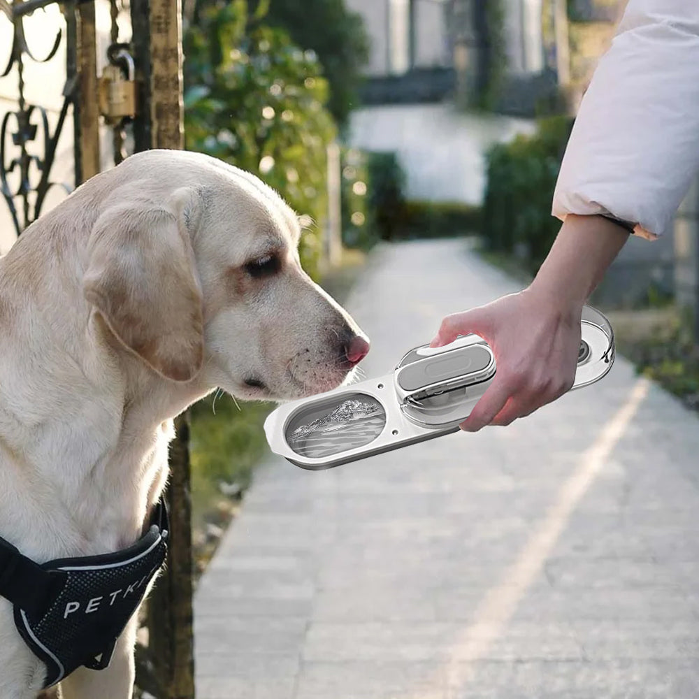 350ml Puppy Pet Foldable Water Bottle