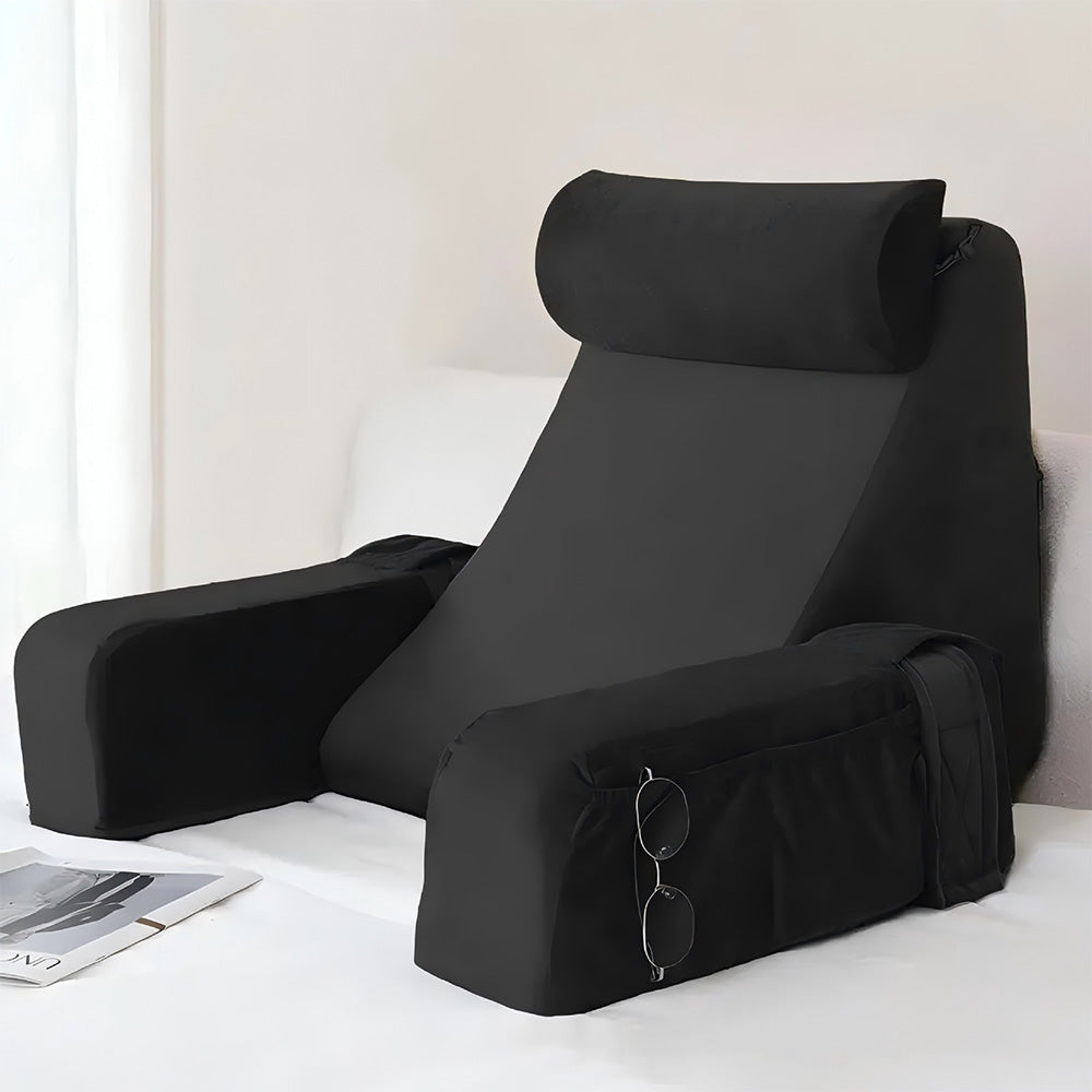 Adjustable Detachable Backrest Reading Pillow for Sitting in Bed