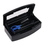 Nail Tool Cleaning Soaking Cleaning Box with Lift Up Filter Tray
