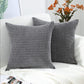 2Pcs Corduroy Lounge Cushion Cover