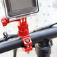 Aluminum Bike Handlebar Mount 360-degree Bicycle Mount for GoPro Hero 13 12 11