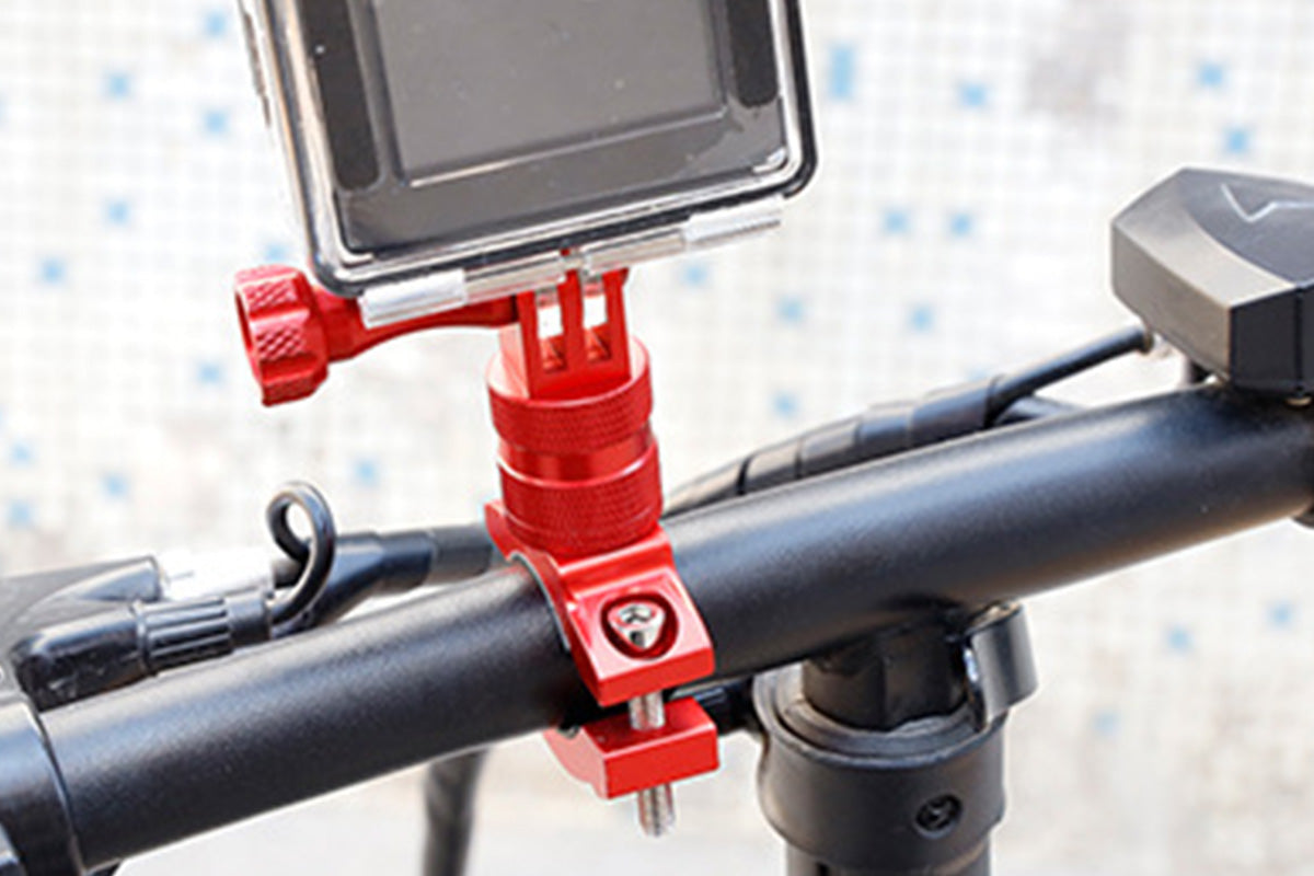 Aluminum Bike Handlebar Mount 360-degree Bicycle Mount for GoPro Hero 13 12 11