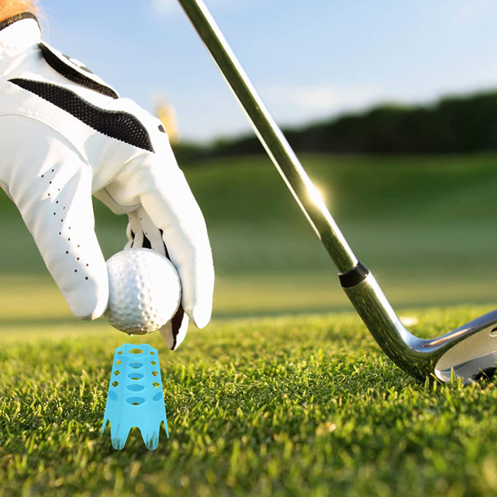 Reusable Plastic Golf Tees Lightweight for Indoor and Outdoor Golf Practice