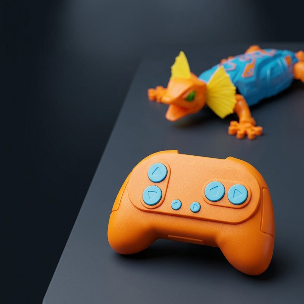 Remote Control Wall Crawler Gecko with 9 Light Modes Simulated Climbing Lizard for Gift