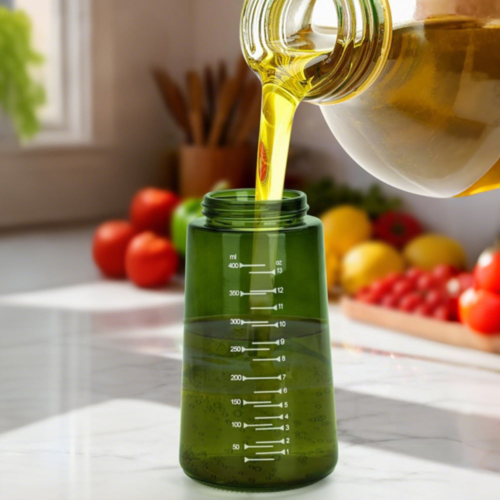 Oil Sprayer Bottle 470ml Glass for Cooking Olive Oil Dispenser Kitchen Gadgets