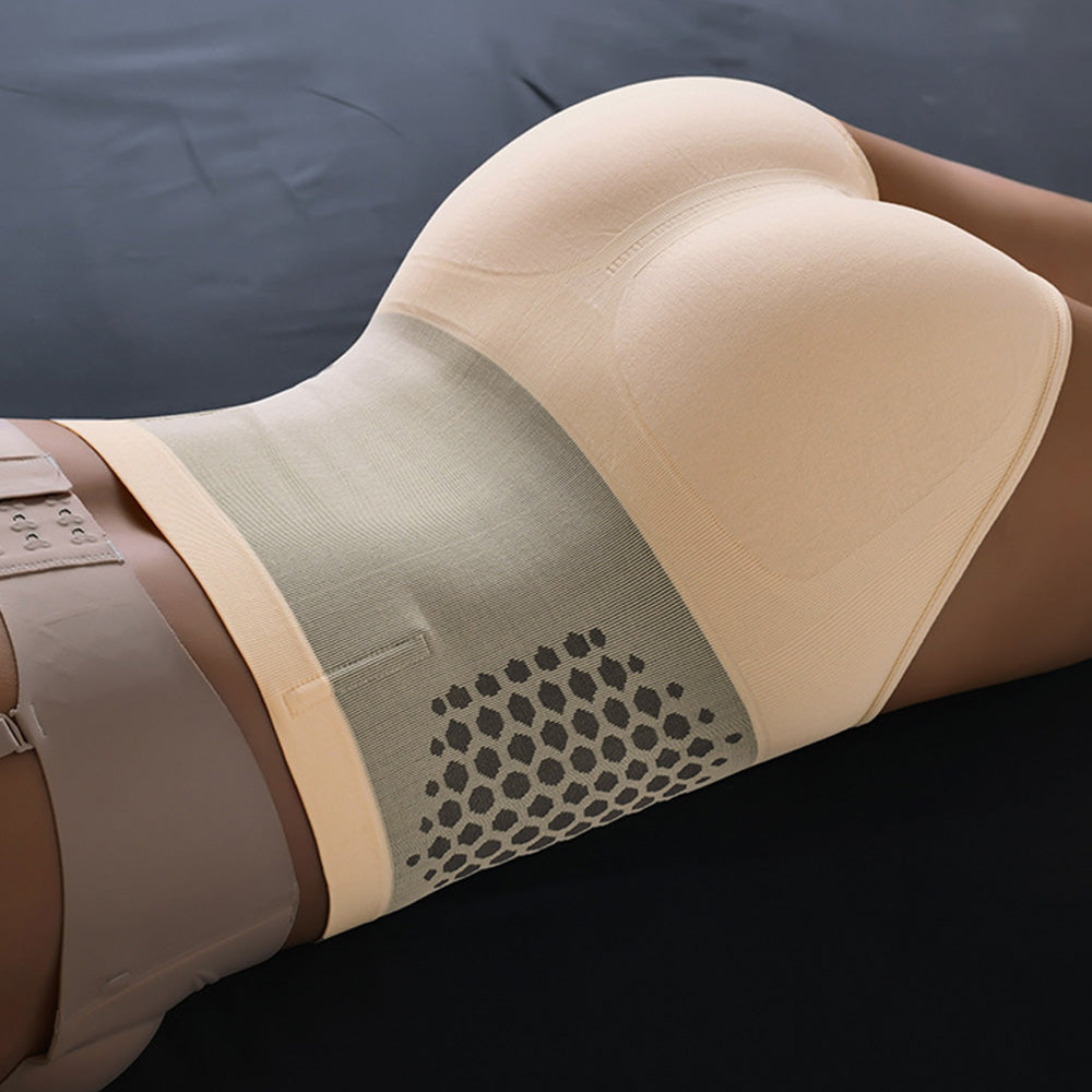 High Waist Shapewear Panty Seamless Postpartum Underwear-Beige