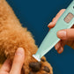 Dog Paw Trimmer with LED Light Cordless Digital Display Dual Speed Pet Groomer for Cats Dogs